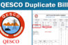 qesco duplicate bill online check
