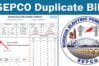 check sepco duplicate bill online
