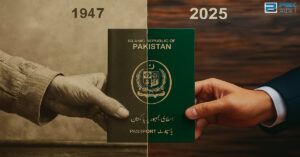 Pakistani passport ranking in 1947