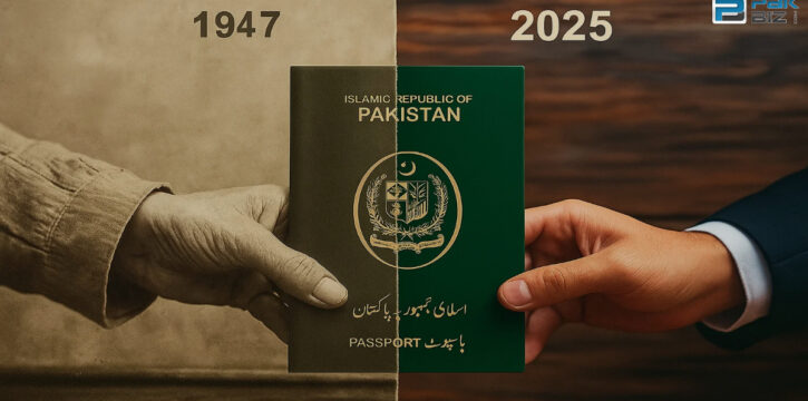 Pakistani passport ranking in 1947