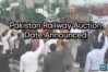 pakistan railway auction