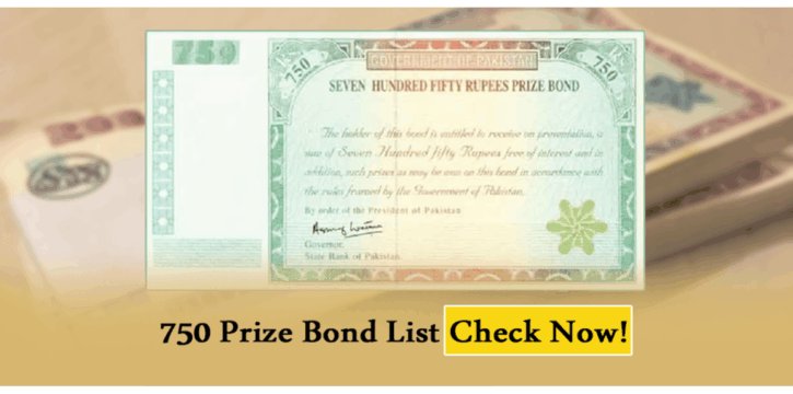 750 prize bond list 2025 online check
