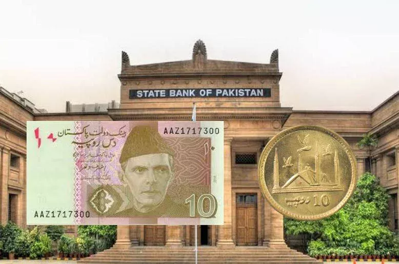 State Bank of Pakistan plans to replace Rs. 10 paper note with coin for long term currency circulation efficiency