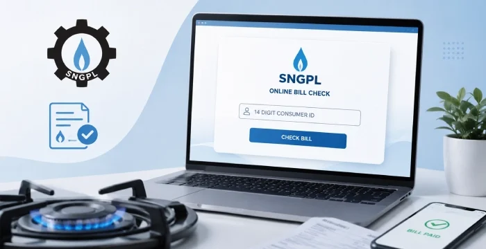 SNGPL Online Bill Check