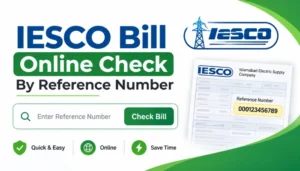 iesco bill online check by reference number