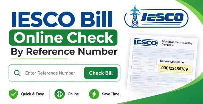 iesco bill online check by reference number