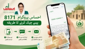 8171 ehsaas paisy check karne ka tarika