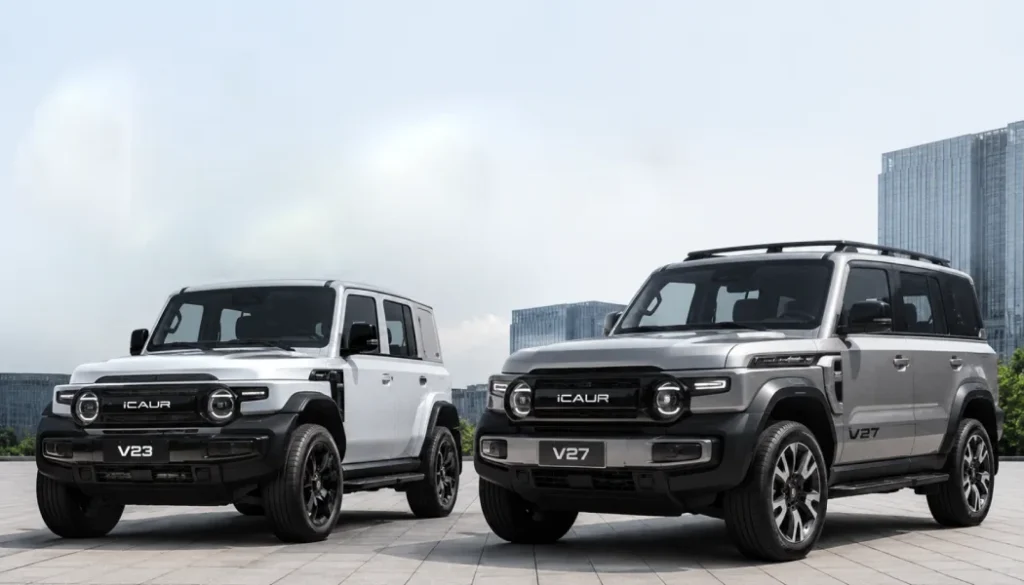 Chery’s iCAUR V23 and V27 Spotted Testing in Pakistan