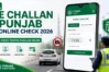 E Challan Punjab Online