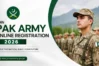 join pak army online registration 2026