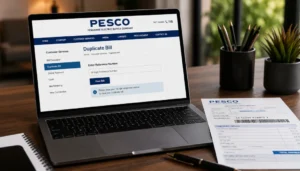 PESCO Duplicate Bill Check Online