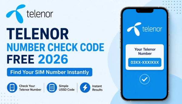 Telenor Number Check Code 2026