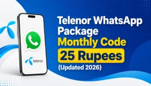 Telenor WhatsApp Package Monthly