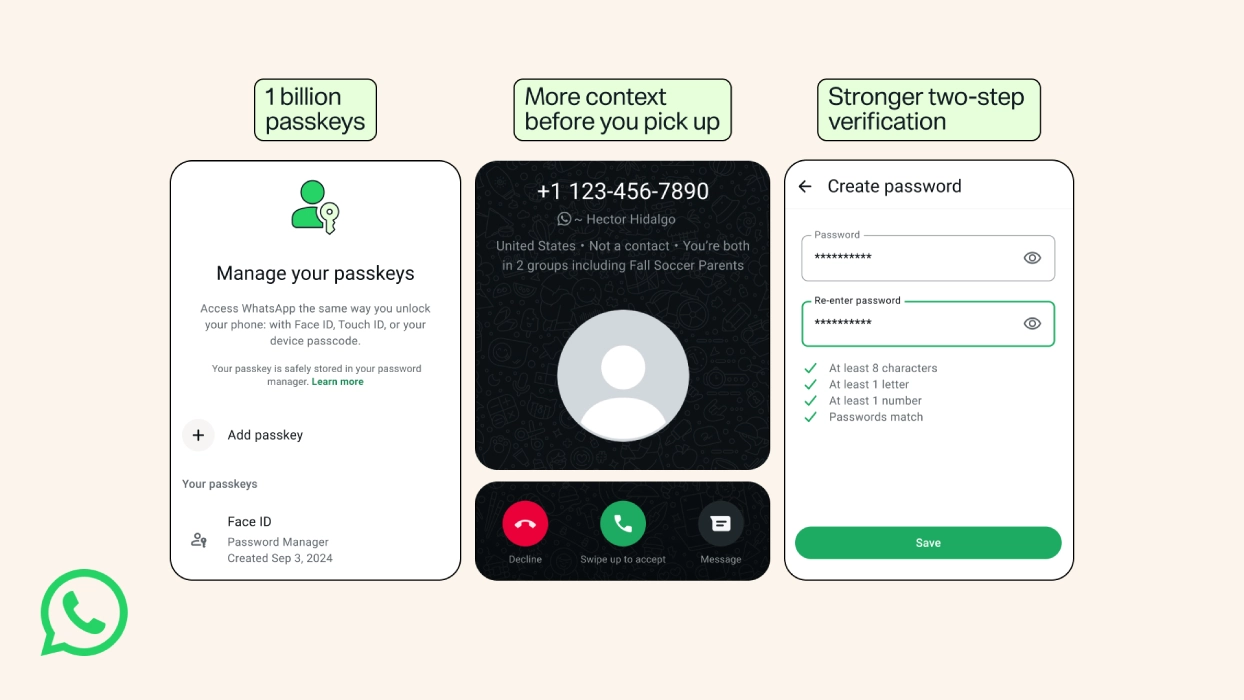 WhatsApp 3 Major New Security Upgrades