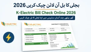 k Electric Bill Check Online 2026
