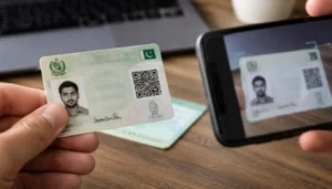 nadra qr code identity cards pakistan