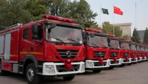 China Gifts Islamabad 21 New Fire Trucks After PIMS Fire