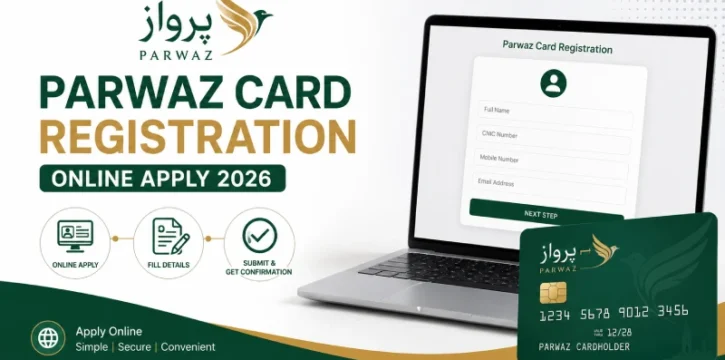 Parwaz Card Registration Online Apply 2026