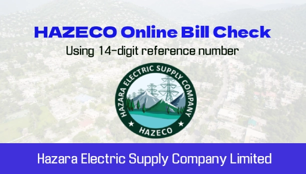 free HAZECO Online Bill Check