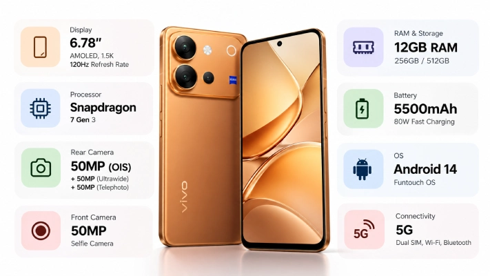 vivo v80 Specifications