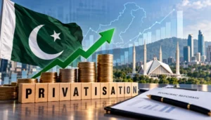 Pakistan Growth Above 4, 1 Billion Privatisation Plan