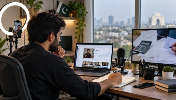 Pakistan Taxes YouTubers Rs 195 Per