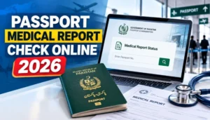 Passport Medical Report Check Online